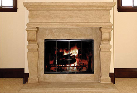 foam fireplace surrounds